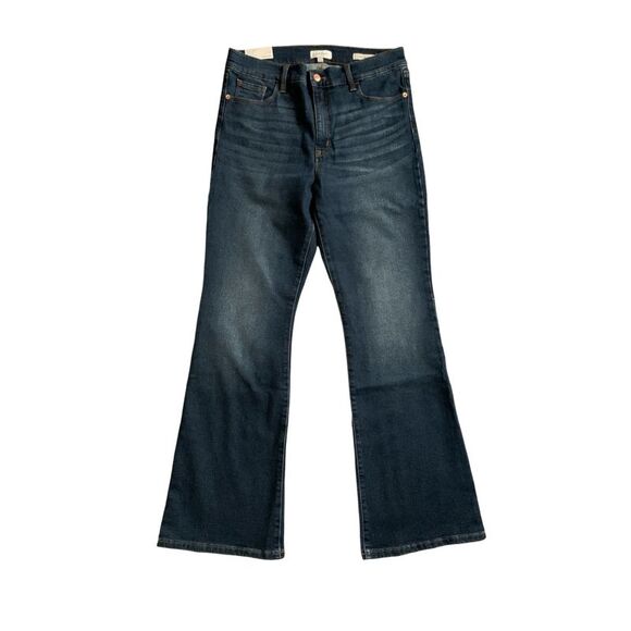 Jessica Simpson Women's High Rise Fitted Flare Jean, JJSB16035 - Drive - Picture 1 of 3